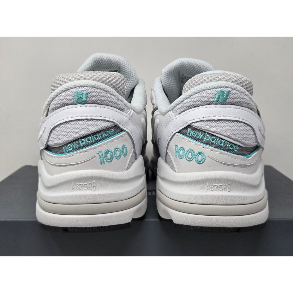 DS New Balance 1000 WMNS WHITE AQUA M1000JDA - Picture 4 of 6